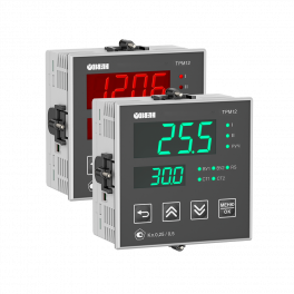 Измеритель-регулятор микропроцессорный ТРМ12-Щ1.У2.ТТ.RS
