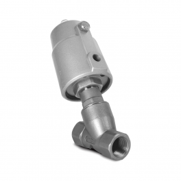ASV-T-032-AL080-U Клапан с пневмоуправлением, Dn32, резьба, НЗ